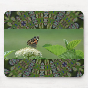 Painted Lady Showcase Mouse Pad