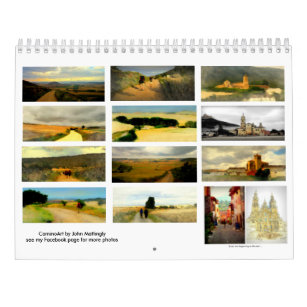 Painted Landscapes along the Camino de Santiago Calendar