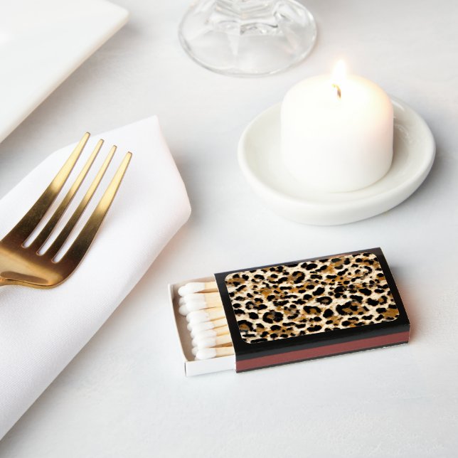 Painted Leopard Matchboxes (Insitu)