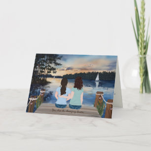Painted Letters From Home, For Sister In Bootcamp Card