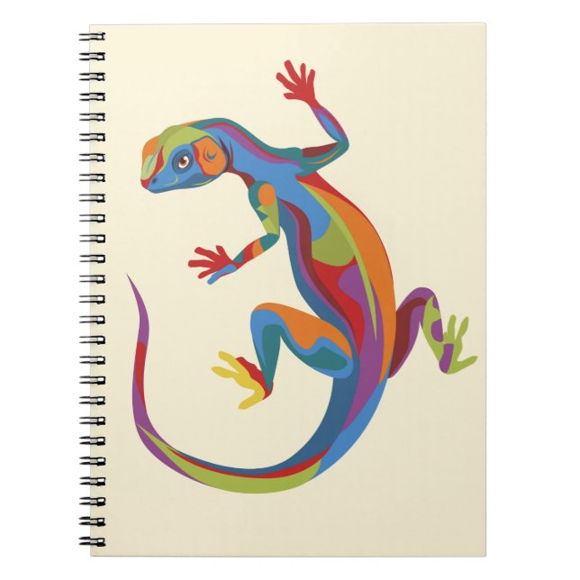 Painted Lizard Notebook (Front)