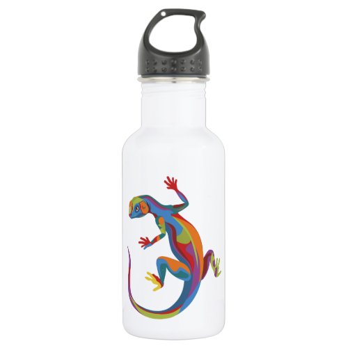 Painted Lizard Water Bottle