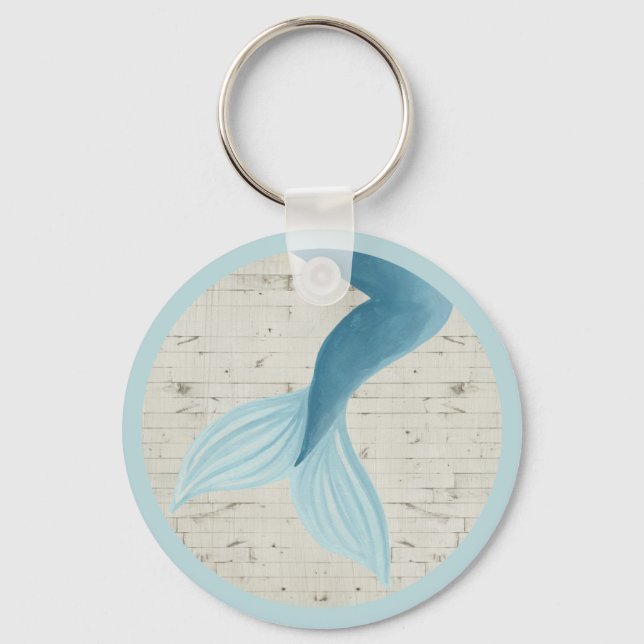 Painted Mermaid Collection Keychain (Front)