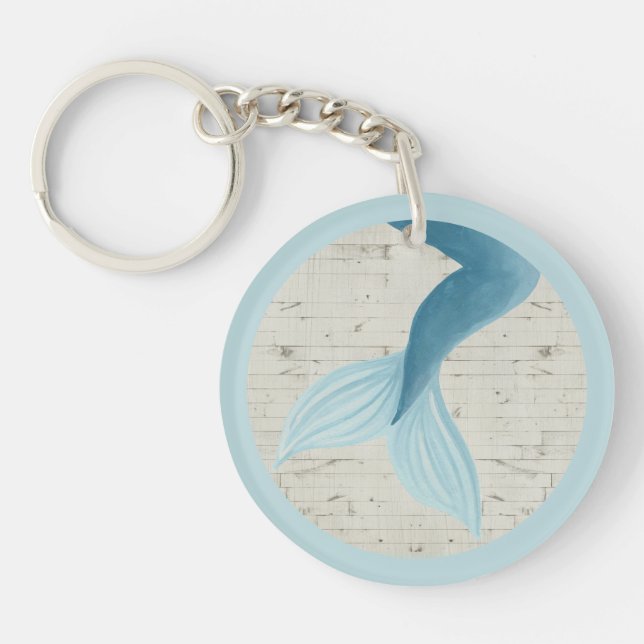 Painted Mermaid Collection Keychain (Front)