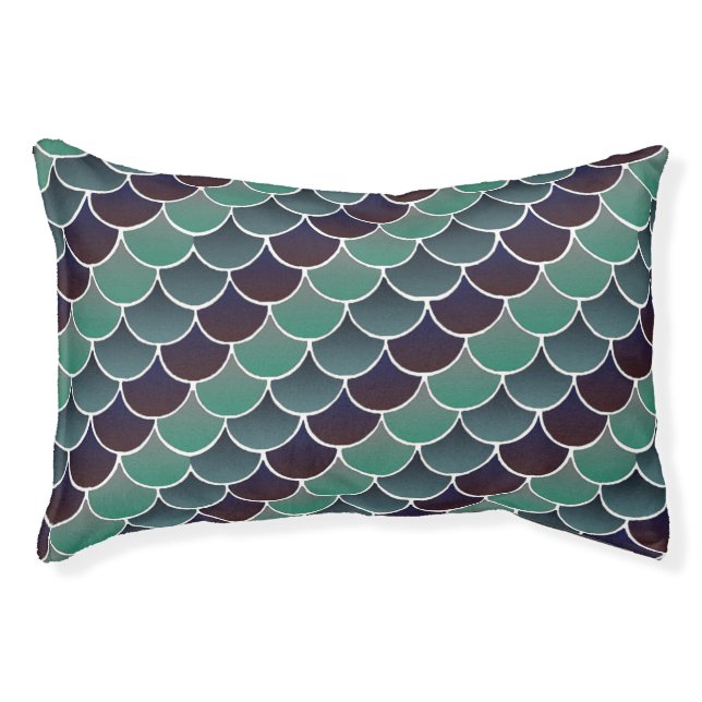 Painted Mermaid Pet Bed (Front)