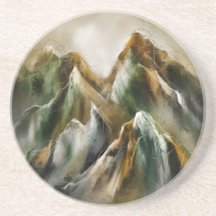 Painted Mountains Coaster