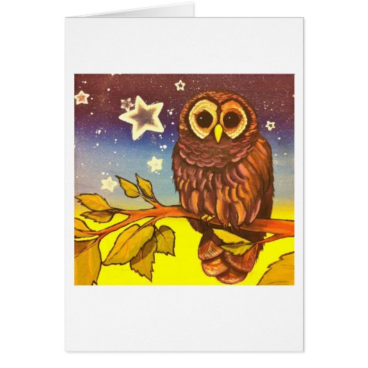 Painted owl Owl you need is love (Front)