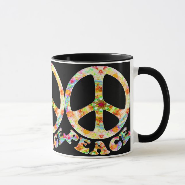 Painted Peace Mugs (Right)