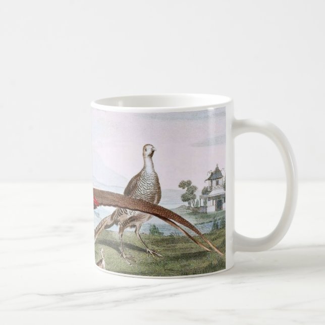 Painted Pheasants Coffee Mug (Right)