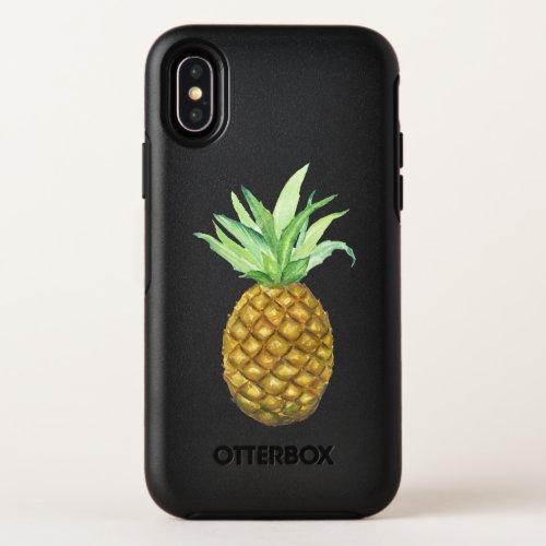 Painted Pineapple OtterBox Symmetry iPhone XS Case