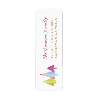 Painted Pines Return Address Labels