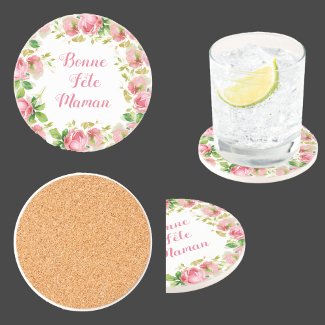 Painted Pink vintage roses -  French Mother's Day