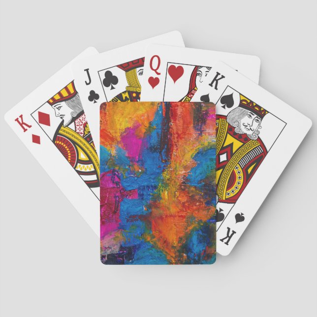 Painted Playing cards (Back)