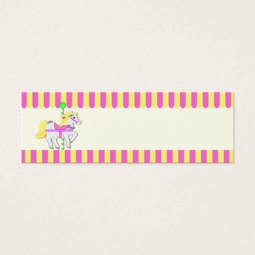 Painted Ponies Gift Tag Business Card Templates