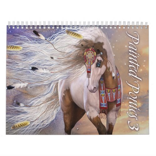 Painted Ponies III Calendar