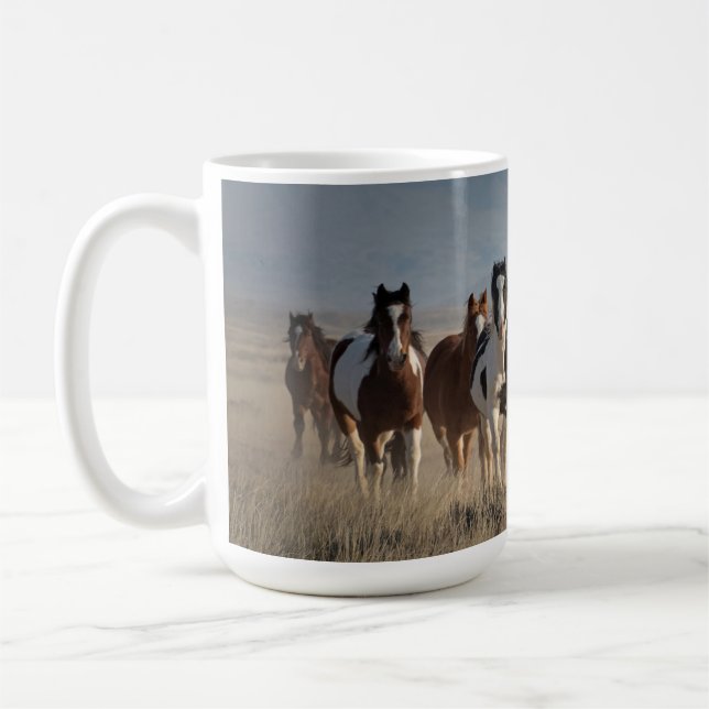 "Painted Ponies" Mug (Left)