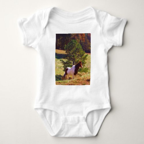 Painted Pony  by the Pine Baby Bodysuit