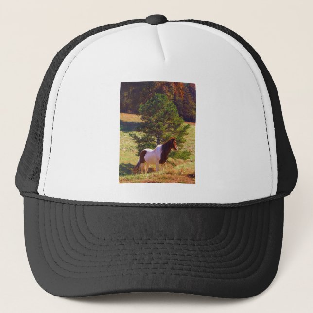 Painted Pony  by the Pine Trucker Hat (Front)