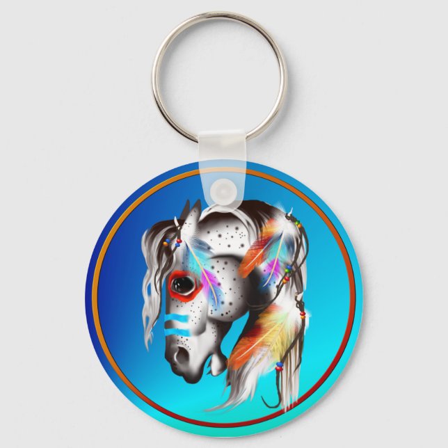 Painted Pony Keychain (Front)