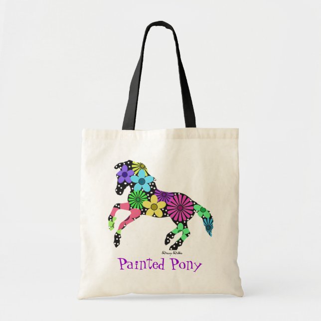 Painted Pony Tote Bag (Front)