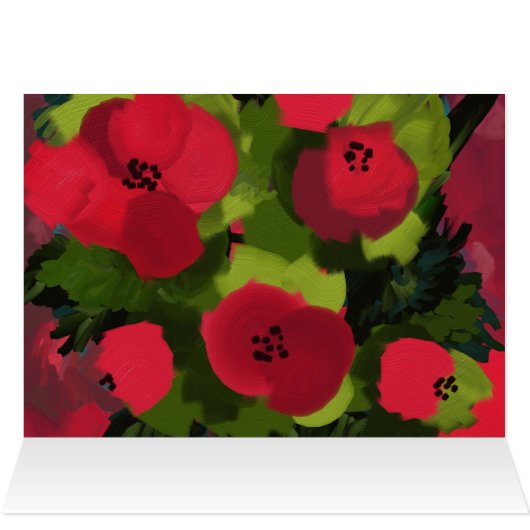 Painted Poppies | Flora Art (Inside Horizontal (Top))