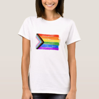 PAINTED PROGRESS PRIDE FLAG T-Shirt