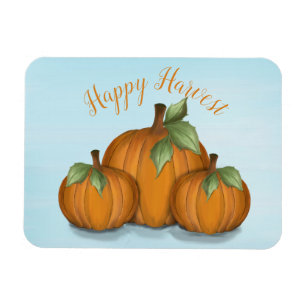 Painted Pumpkins Magnet