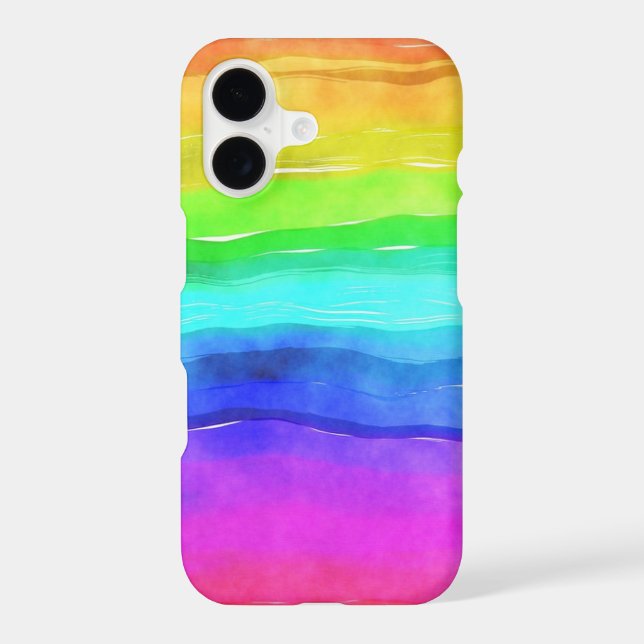 Painted Rainbow Iphone Case (Back)