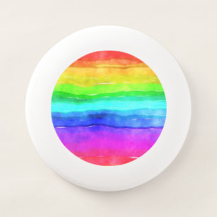 Painted Rainbow Wham-O Frisbee
