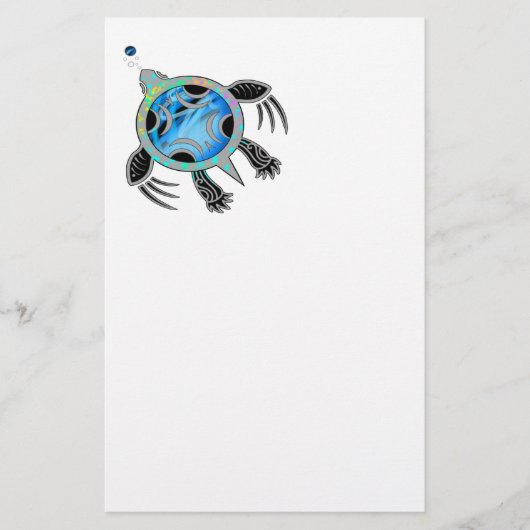 Painted Sea Turtle (Front)