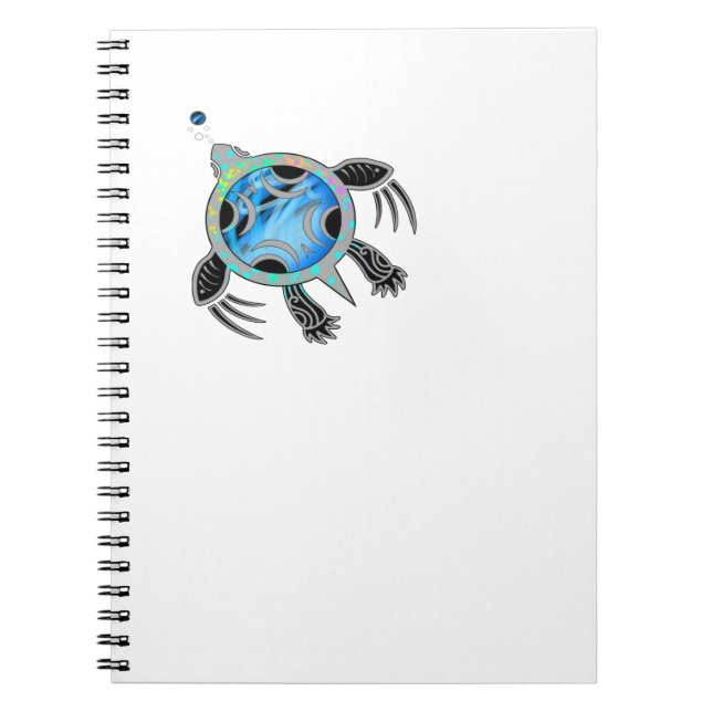 Painted Sea Turtle Notebook (Front)