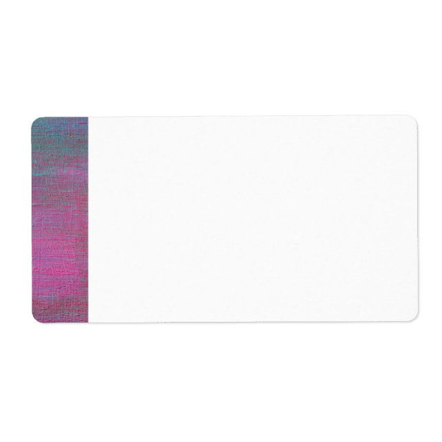 Painted Shipping Label (Front)