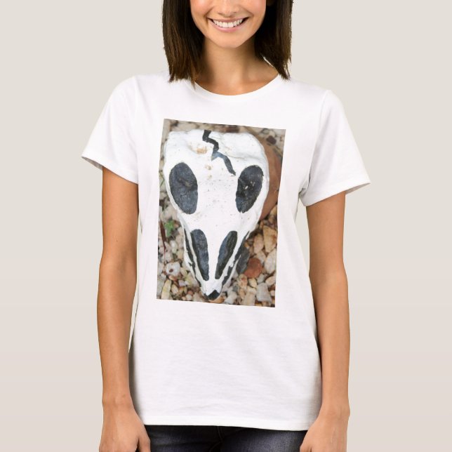 painted skull T-Shirt (Front)