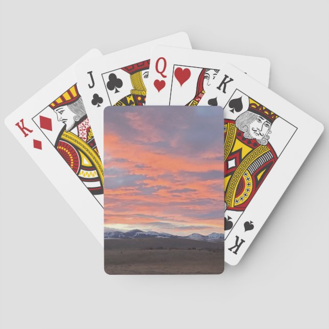 Painted Sky Playing Cards (Back)
