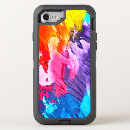 Painted Smear OtterBox Defender iPhone SE/8/7 Case
