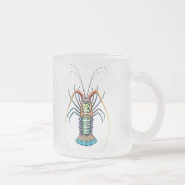Painted Spiny Lobster Mug (Right)