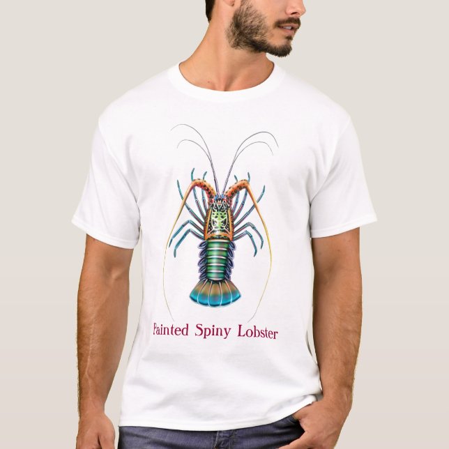 Painted Spiny Lobster T-Shirt (Front)