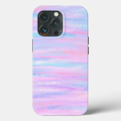 Painted Stripes Turquoise Pink Purple Case_Mate iP iPhone 13 Pro Case