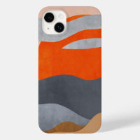 Painted Sun, clouds and water Case-Mate iPhone 14 Plus Case