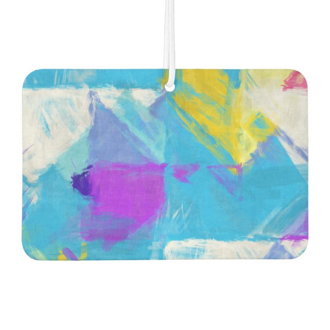 Painted texture car air freshener (Front)