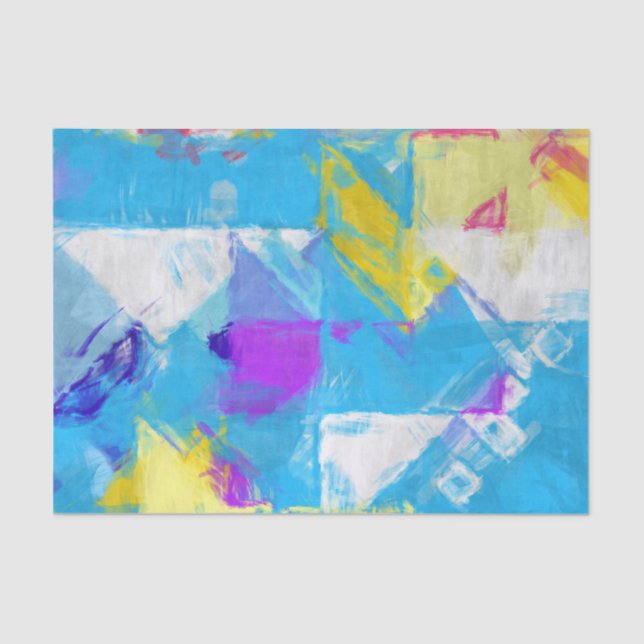 Painted texture tissue paper (Front)