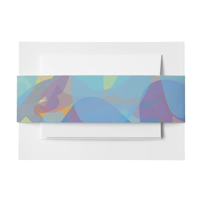 PAINTED TORAH Bar Bat Mitzvah Envelope Wrap Band (Front Example)