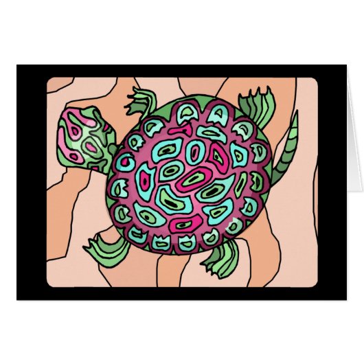 Painted Turtle Cards (Front Horizontal)