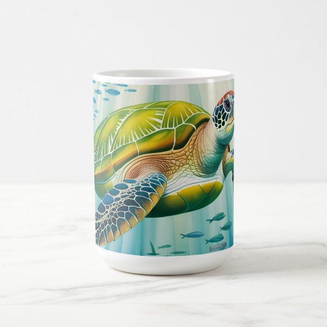Painted Turtle Coffee Mug (Center)