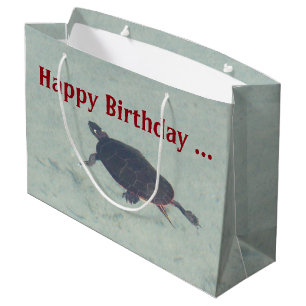 Painted Turtle Gift-bag Large Gift Bag