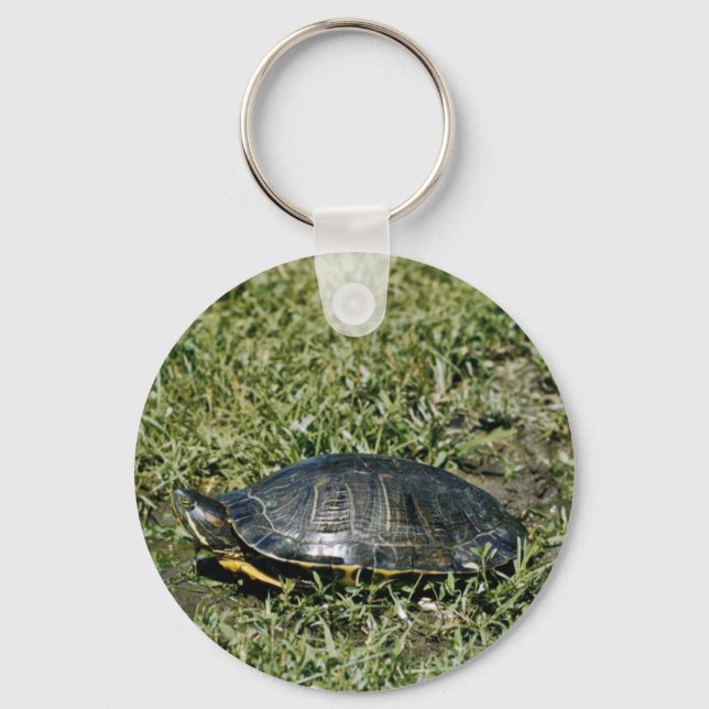 Painted Turtle Keychain (Front)