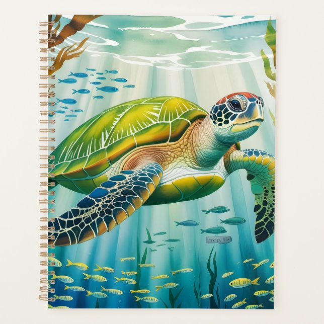 Painted Turtle Planner (Front)
