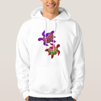 Painted Turtles Hoodies