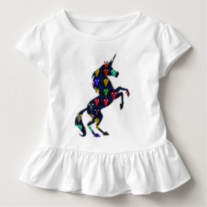 Painted UNICORN horse fairy tale fashion shopping Toddler T-shirt
