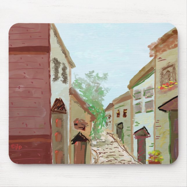 Painted Venice Italy Mouse Pad (Front)
